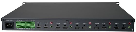 Decodificador video 1ch HDMI adentro y 9ch HDMI del IP del interruptor de la matriz del IP de PM60EA/1H-9H fuera de funciones de gestión video potentes de la pared
